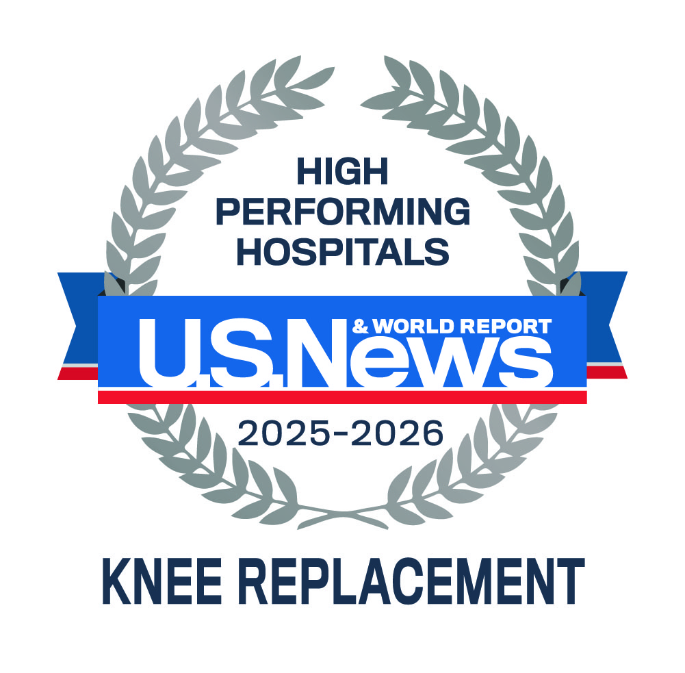 Emblem for Hospitals Procedures Conditions Knee Replacement Award