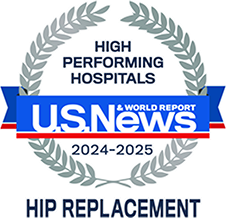Emblem for Hospitals Procedures Conditions Hip Replacement Award