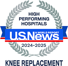 Emblem for Hospitals Procedures Conditions Knee Replacement Award
